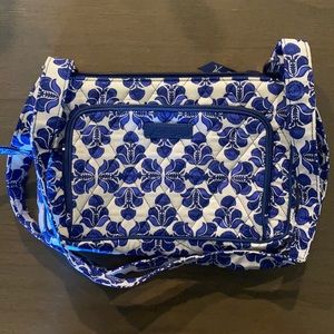 NWOT Vera Bradley Little Hipster: Cobalt Tile
